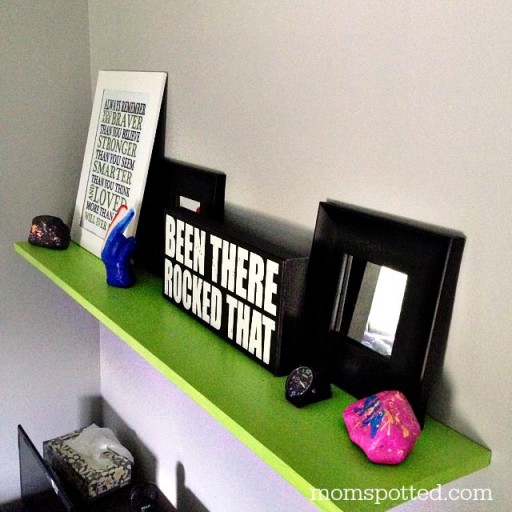 Custom Wall Shelf {Tutorial} with Ace Hardware Paint