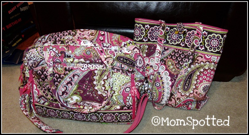 Vera Bradley - Metropolitan in Very Berry Paisley Review - Mom Spotted