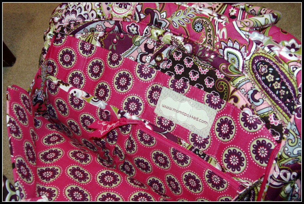 Vera Bradley Very Berry Paisley All In One Wristlet ID Wallet