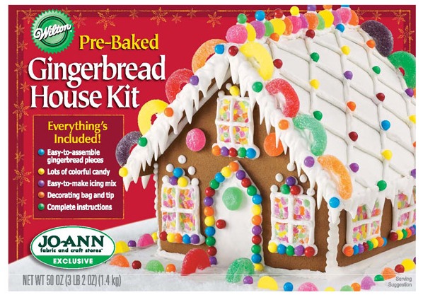 Decorate Your Own Pre-Assembled Gingerbread House Kit – Flowerbake