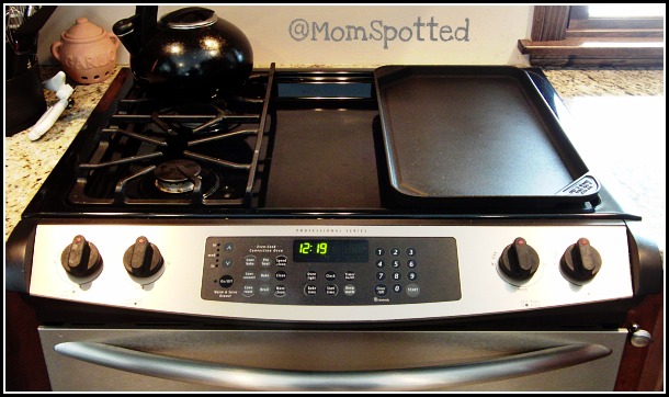 Over the outlet stove griddle