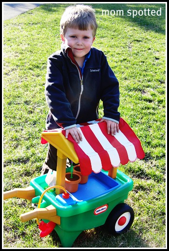 little tikes garden cart and wheelbarrow