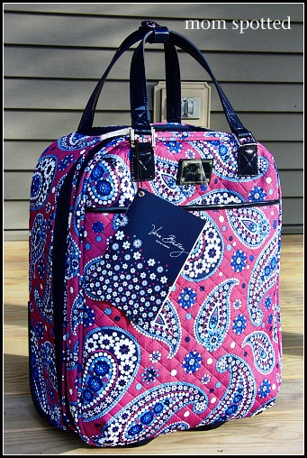 vera bradley carry on with wheels