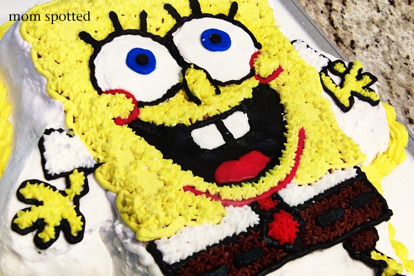 Wilton SpongeBob Character Pan Birthday Cake Tutorial