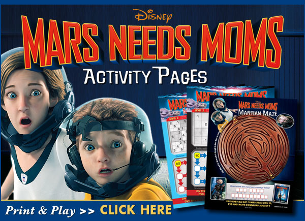 Mars Needs Moms (Blu-ray + DVD) 