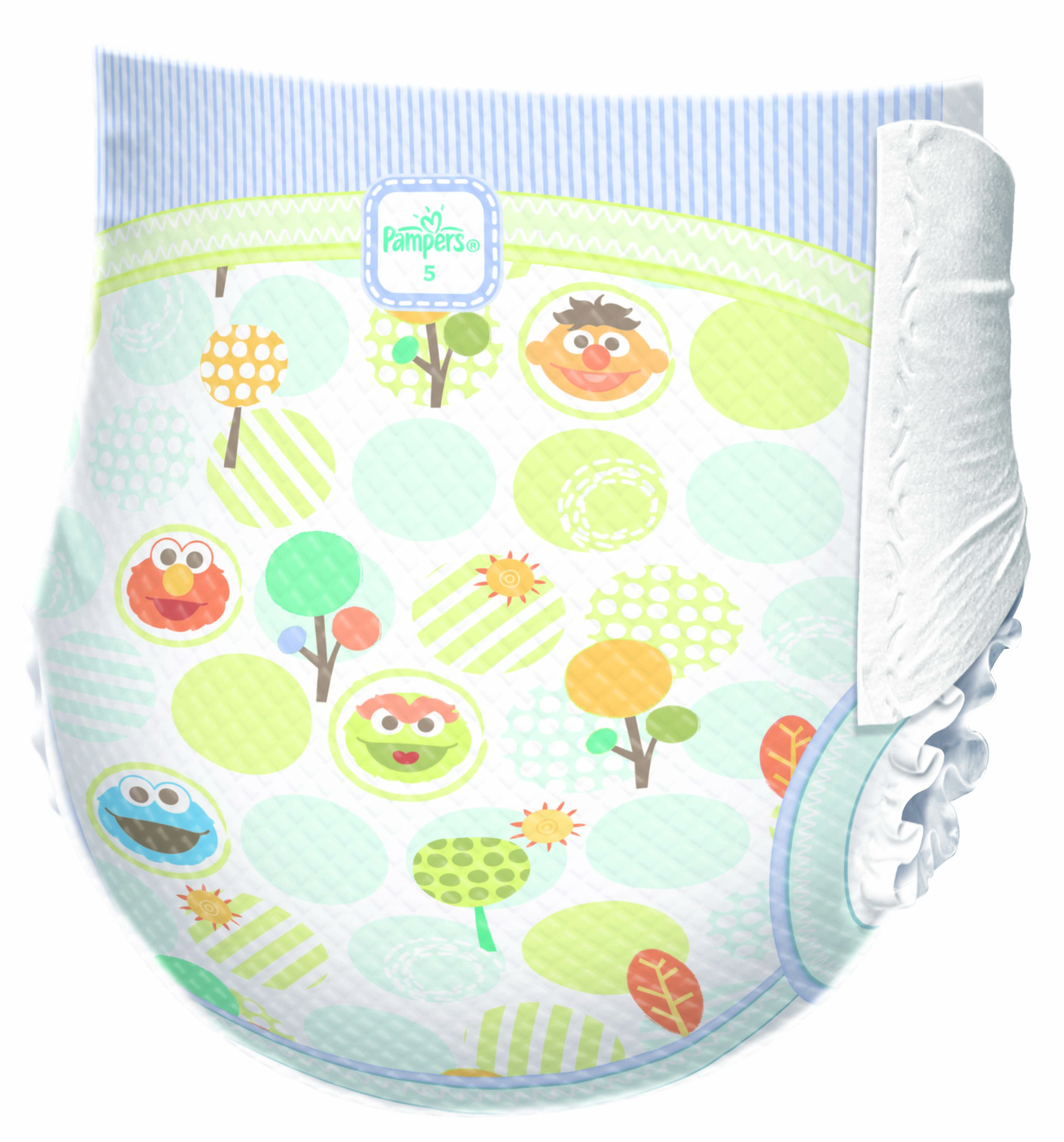 baby diapers with designs