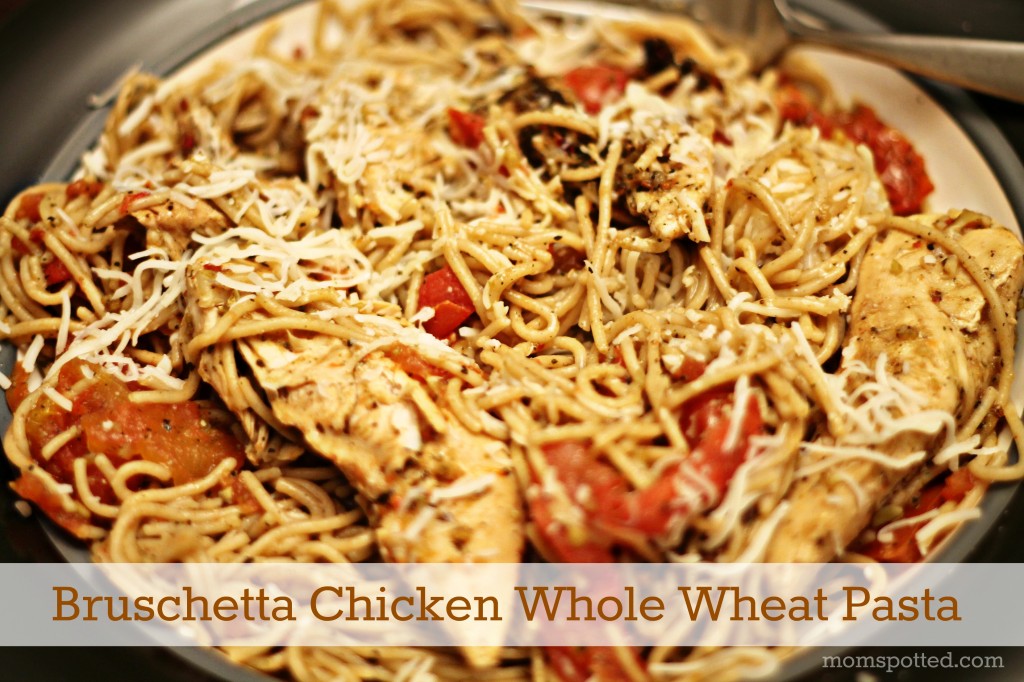 Sweet Basil Bruschetta Chicken Pasta