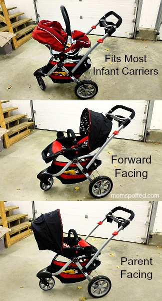 contours 3 wheel stroller