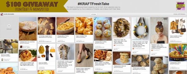 #KRAFTFreshTake Pinterest Board from Mom Spotted