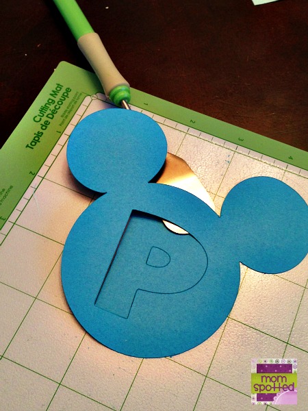 Disney's Mickey Mouse Birthday Name Banner {Cricut Craft Tutorial}