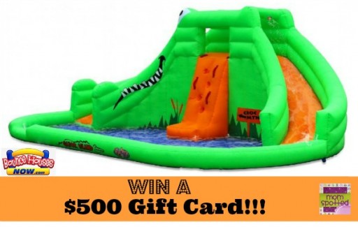 Gator Island Water Slide by Blast Zone Giveaway BounceHousesNow.com