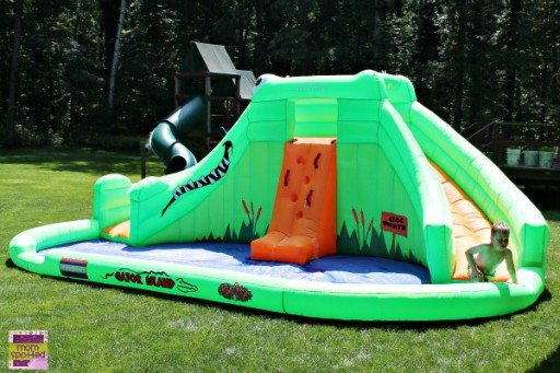 BounceHousesNow Gator Island Water Slide by Blast Zone #Review