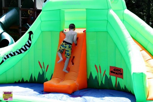 BounceHousesNow Gator Island Water Slide by Blast Zone #Review