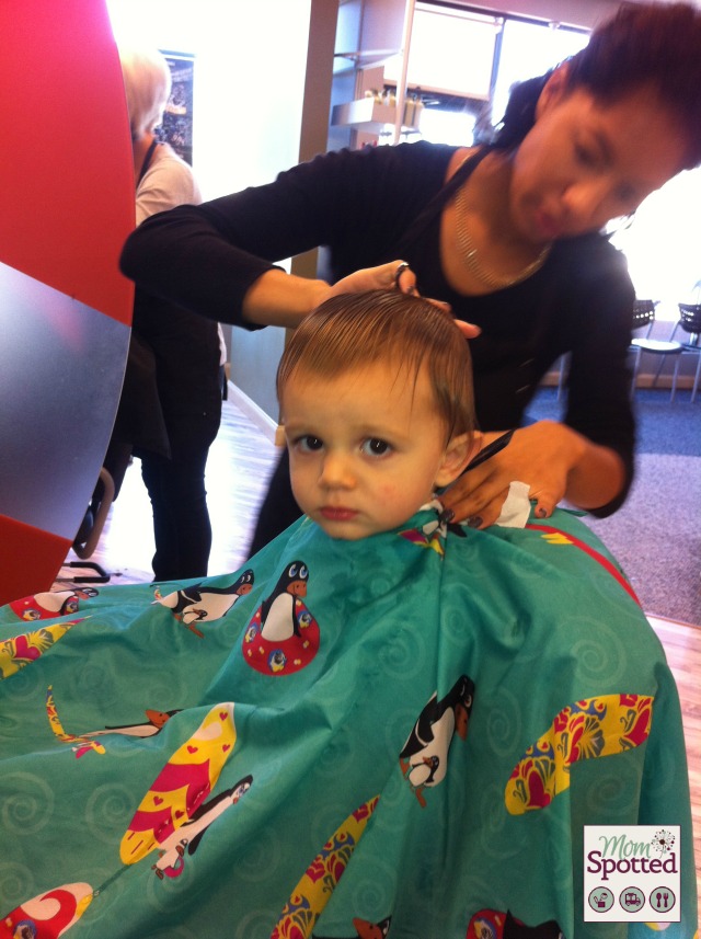 Sawyer's 1st Haircut