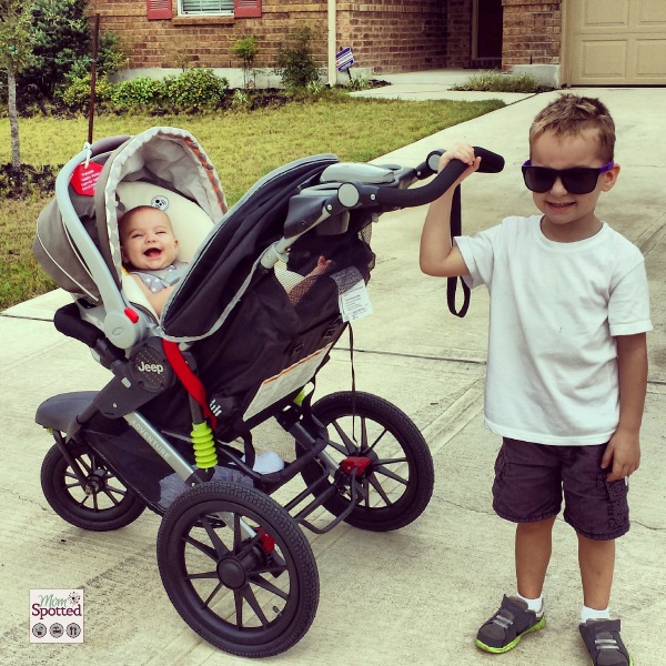 jeep adventure jogging stroller