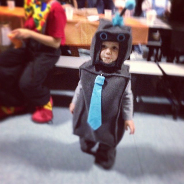 Sawyer Halloween Robot Costume