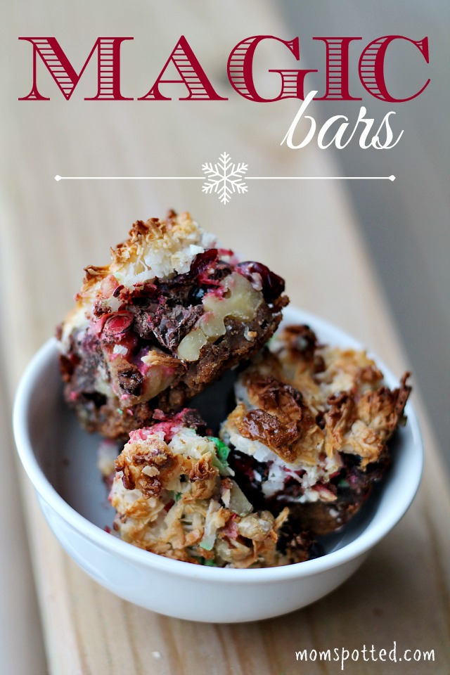 Magic Bars Holiday #Recipe #momspotted