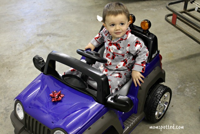 2013 Christmas Sawyer Joovy 4x4 ride