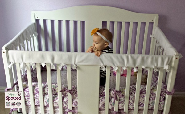 baby crib teething rail cover