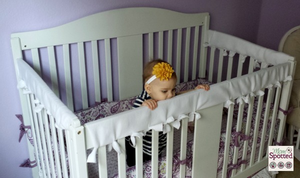 Cot bed teething rail sales protector