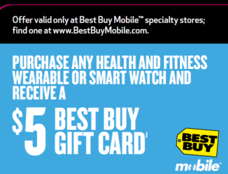 $5 Best Buy Gift Card Coupon