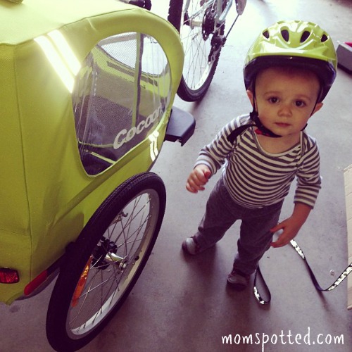 Joovy Cocoon Trailer Sawyer James