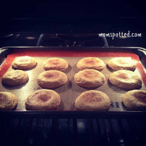 MomSpotted Christmas 2013 Baking Snickerdoodle Cookies