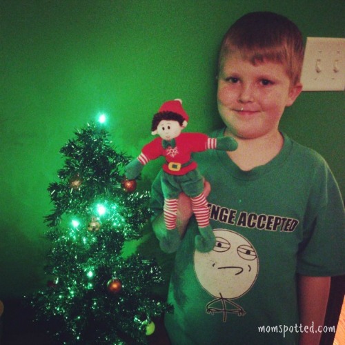 MomSpotted Christmas 2013 Gavin Magic Elf Elfie