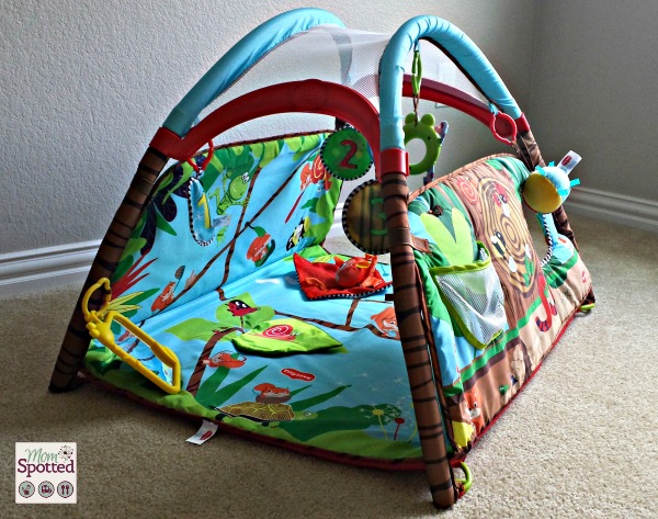 bed Idool Verniel Tiny Love Gymini Developlace Play Mat {Review & #Giveaway} - Mom Spotted