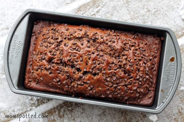 Double Chocolate Chip Banana Bread {#Recipe} #momspotted