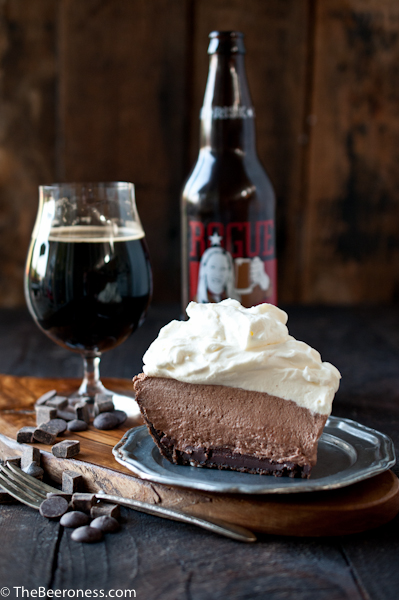 Mile High Chocolate Stout Pie from The Beeroness