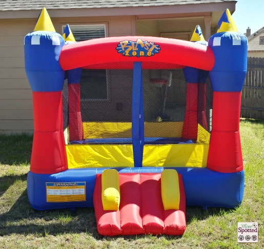 blast zone magic castle inflatable bouncer