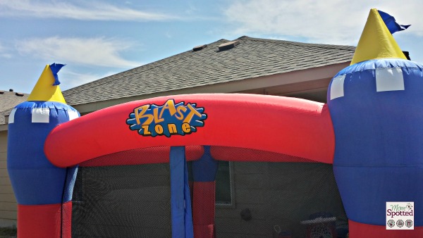 Blast Zone Magic Castle Inflatable Bouncer