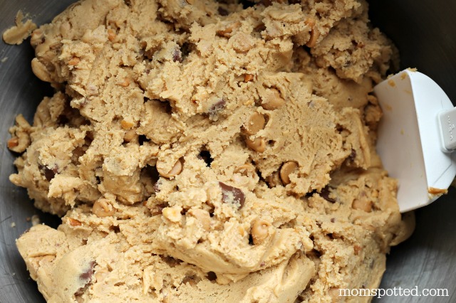 The Ultimate Loaded Peanut Butter Cookies Batter