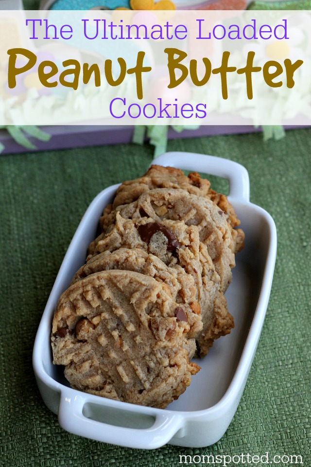 The Ultimate Loaded Peanut Butter Cookies
