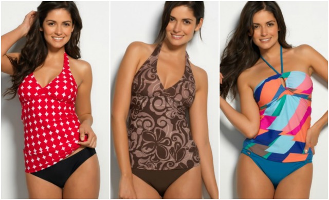 Hapari Swimwear Tankini's Collage #momspotted