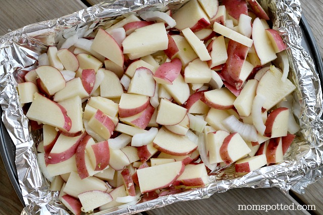 Cheddar Bacon Potatoes Recipe #momspotted