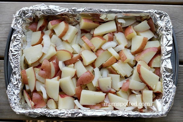 Cheddar Bacon Potatoes Recipe #momspotted