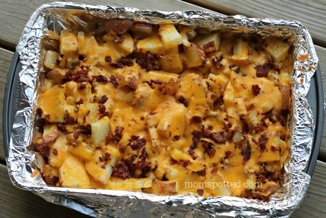 Cheddar Bacon Potatoes Recipe #momspotted