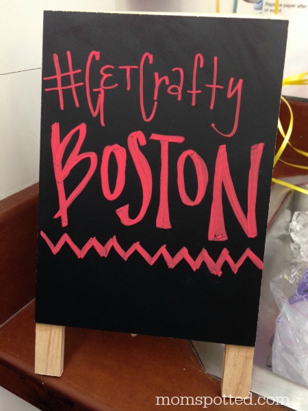 Michael's #GetCraftyBoston Event in Saugus MA Boston #momspotted