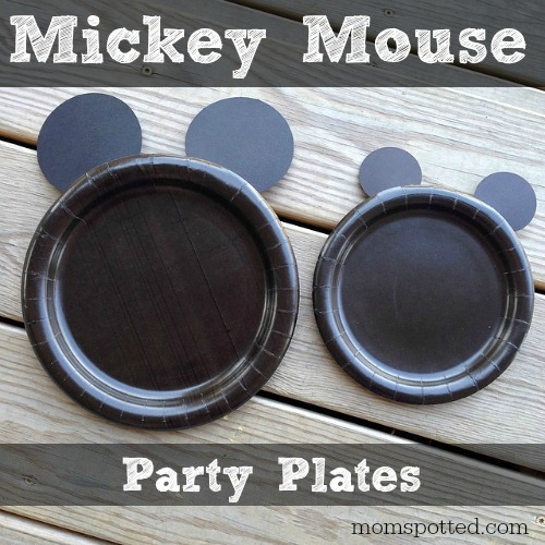 Mickey Mouse Party Plates