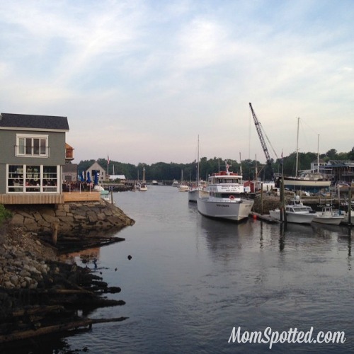 Boats on Southern Coast in Maine Kennebunkport Marina