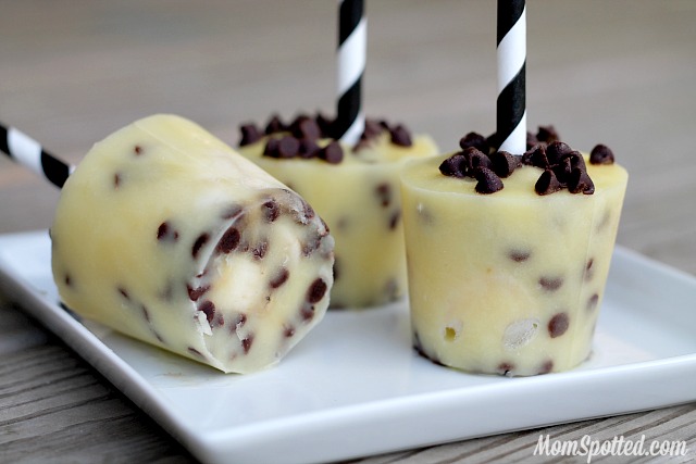 Banana Chip Pudding Pops #Recipe!