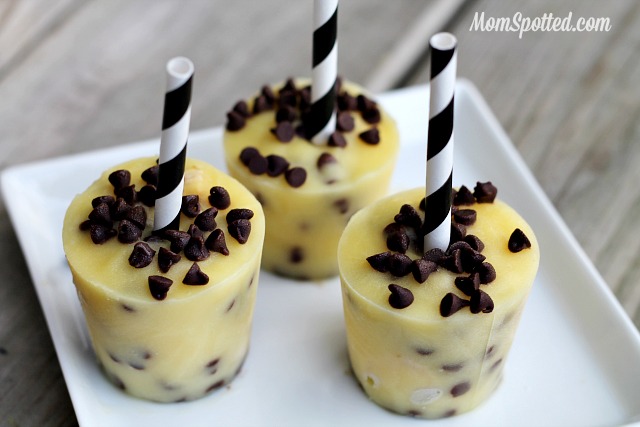 Banana Chip Pudding Pops #Recipe!