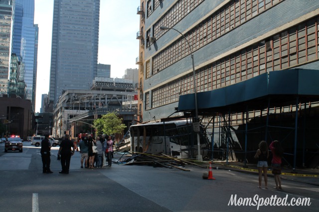 July Bus Crash on 42nd & 10th Street NYC