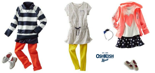 Girls OshKosh Back to school clothing