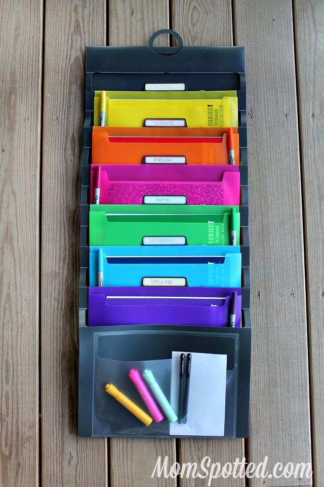 Hanging Collapsible Classroom Organizer for the Teacher