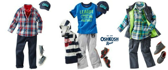 Boys OshKosh Back to school clothing