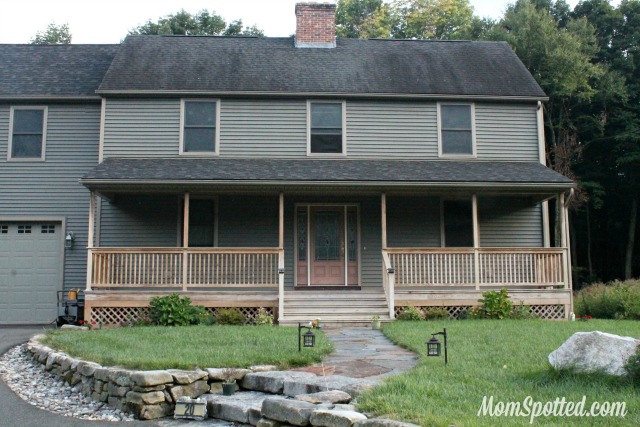 Our house, home, front porch