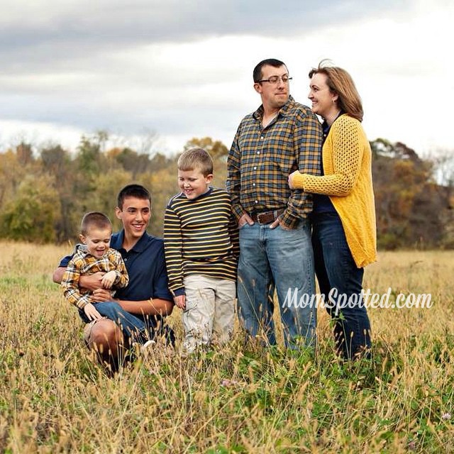 Professional Family Photo by Western massachusetts Photographer Jessica Marie
